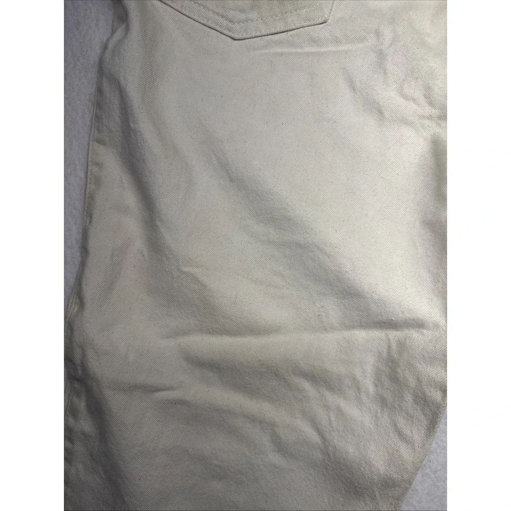 Levis Strauss White Jeans VTG 80/90s Leather Tab 549 42x32
